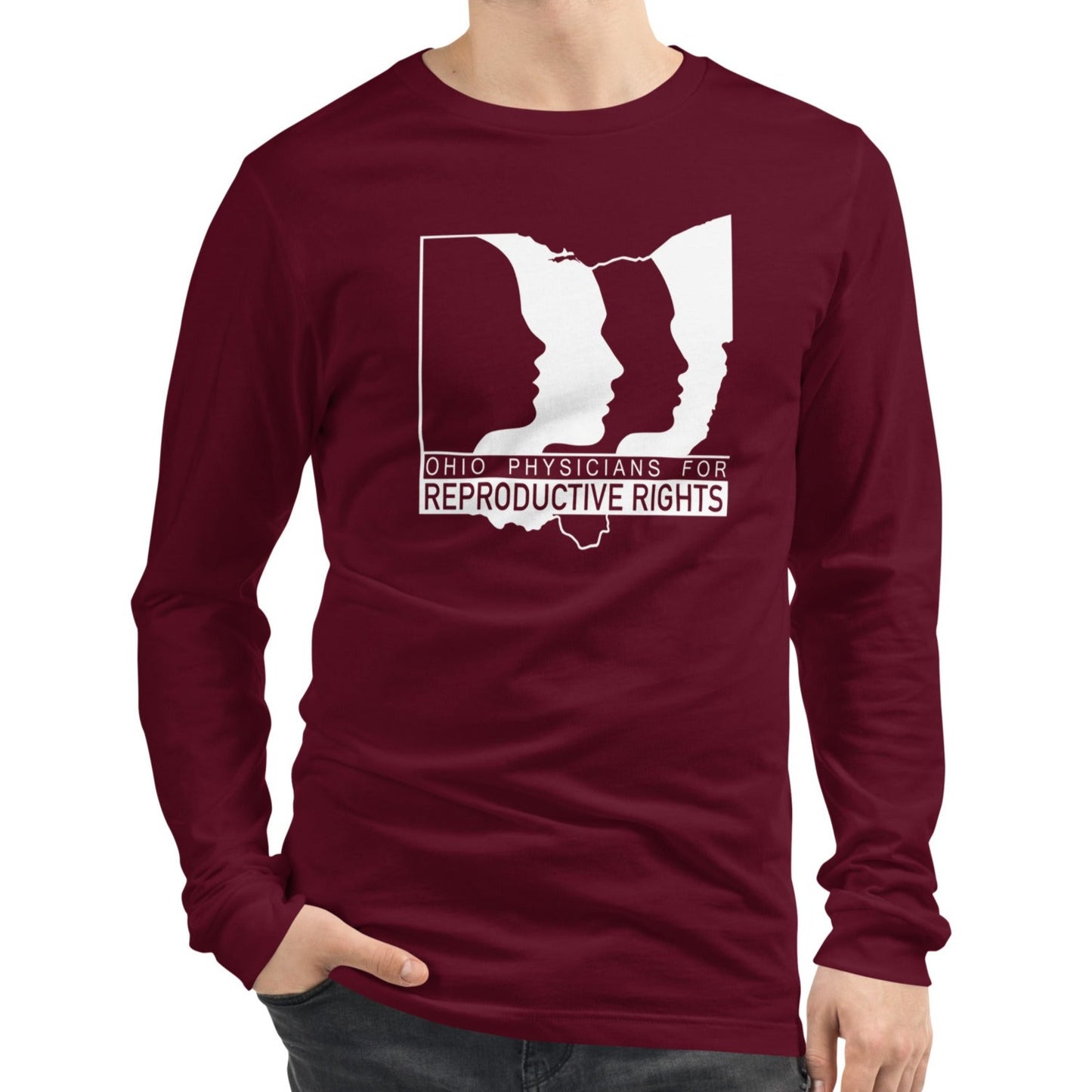 OPRR Long Sleeve Tee - white logo