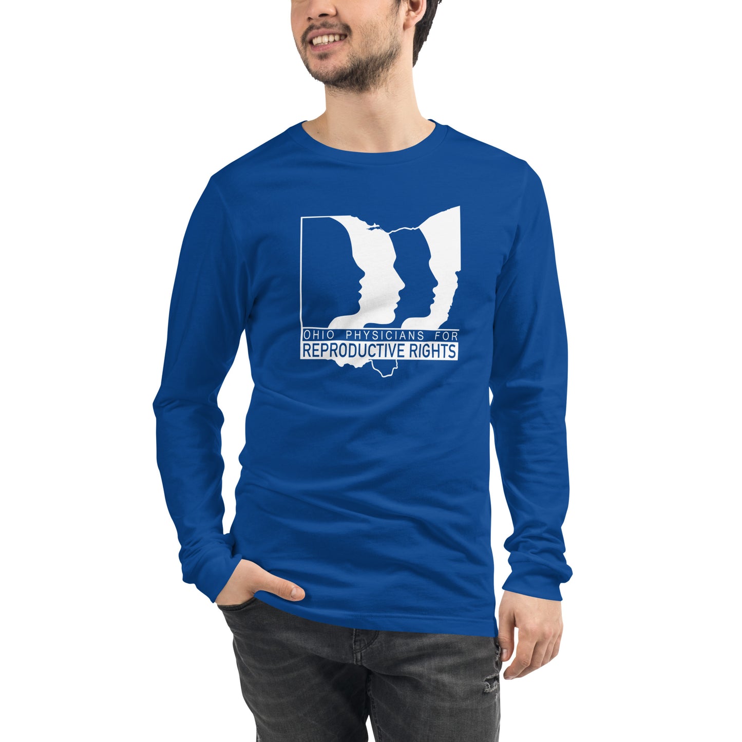 OPRR Long Sleeve Tee - white logo