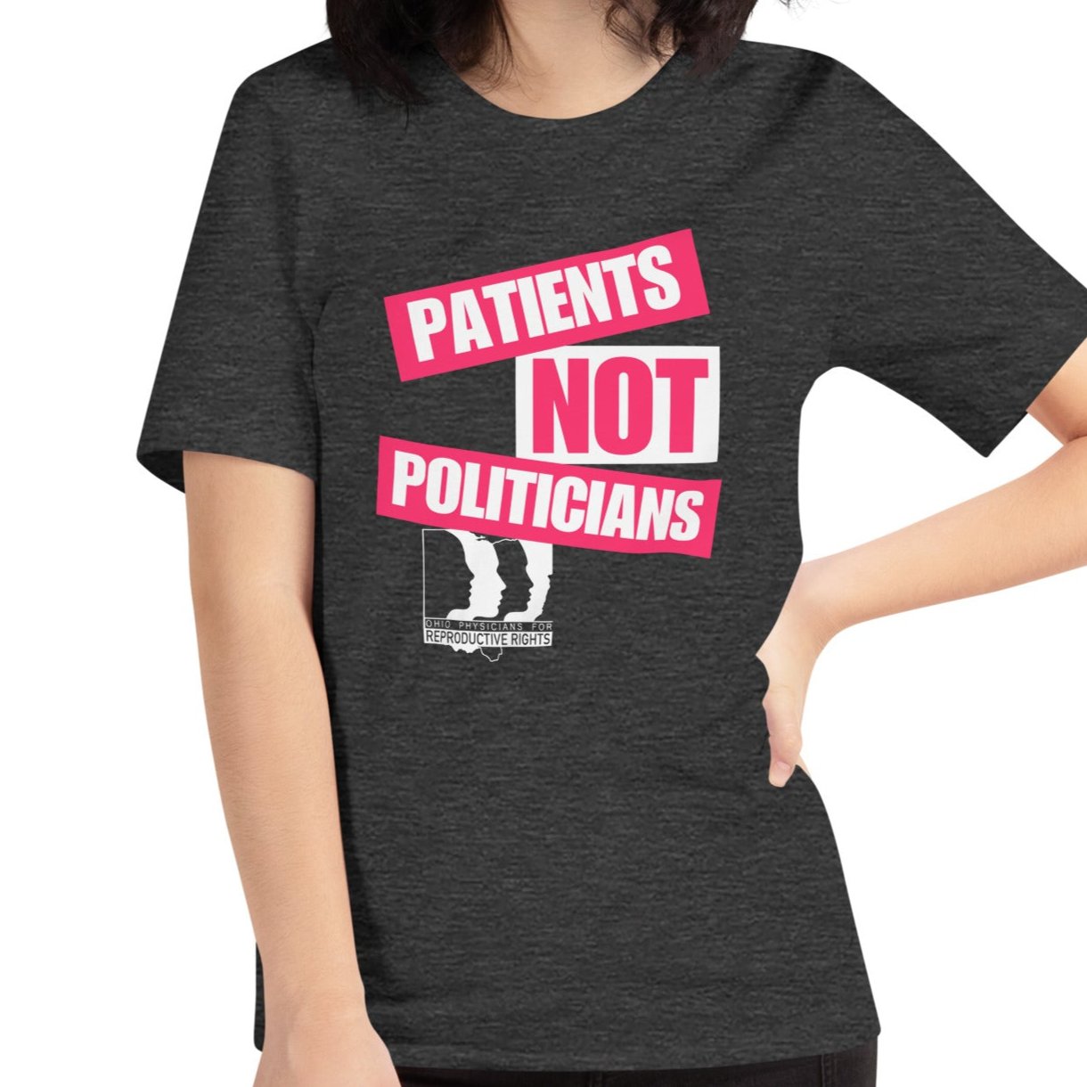 Patients Not Politicians - Unisex t-shirt